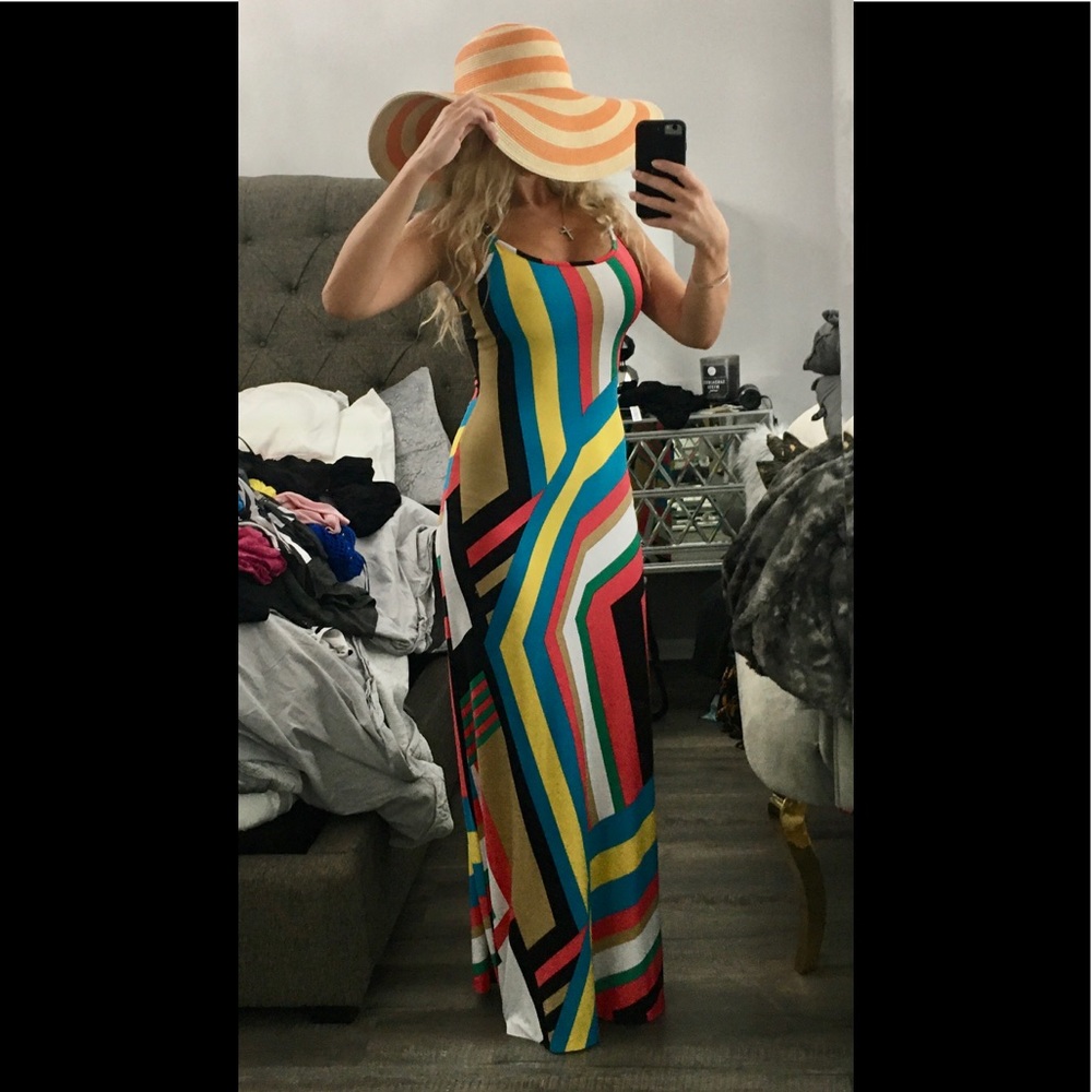 Cache maxi dress